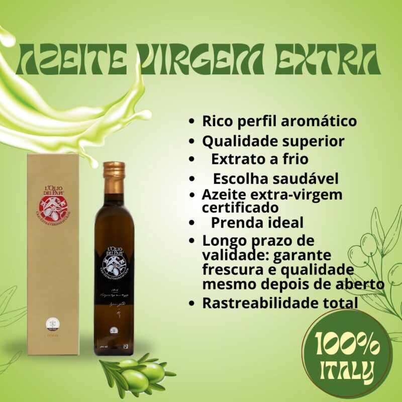 Olio extra vergine di oliva italiano