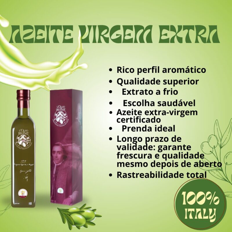 Olio extra vergine di oliva italiano