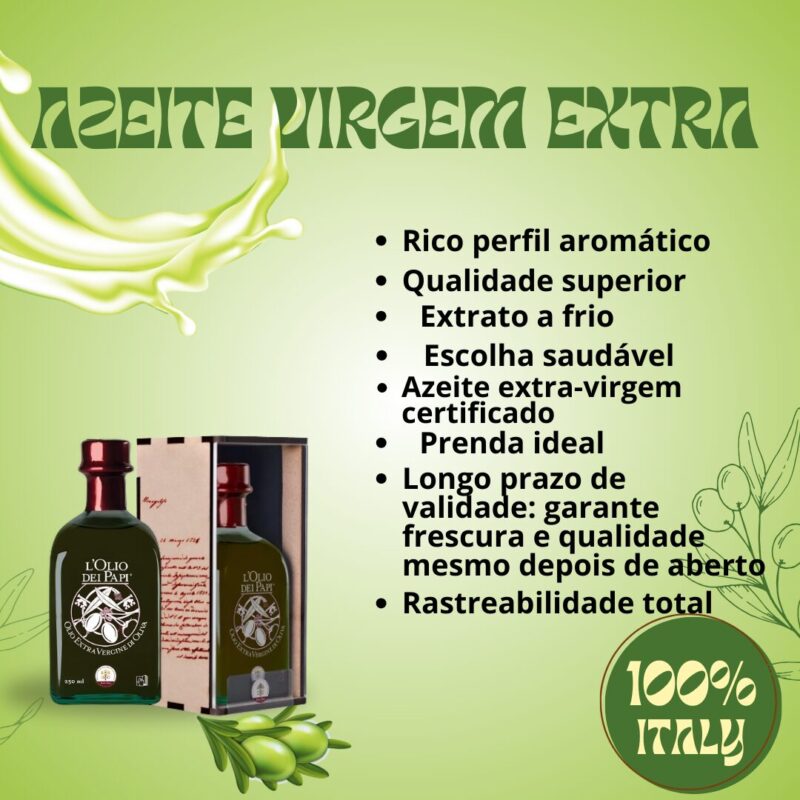 Olio extra vergine di oliva italiano