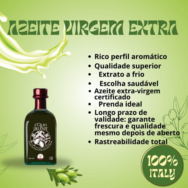 Olio extra vergine di oliva italiano