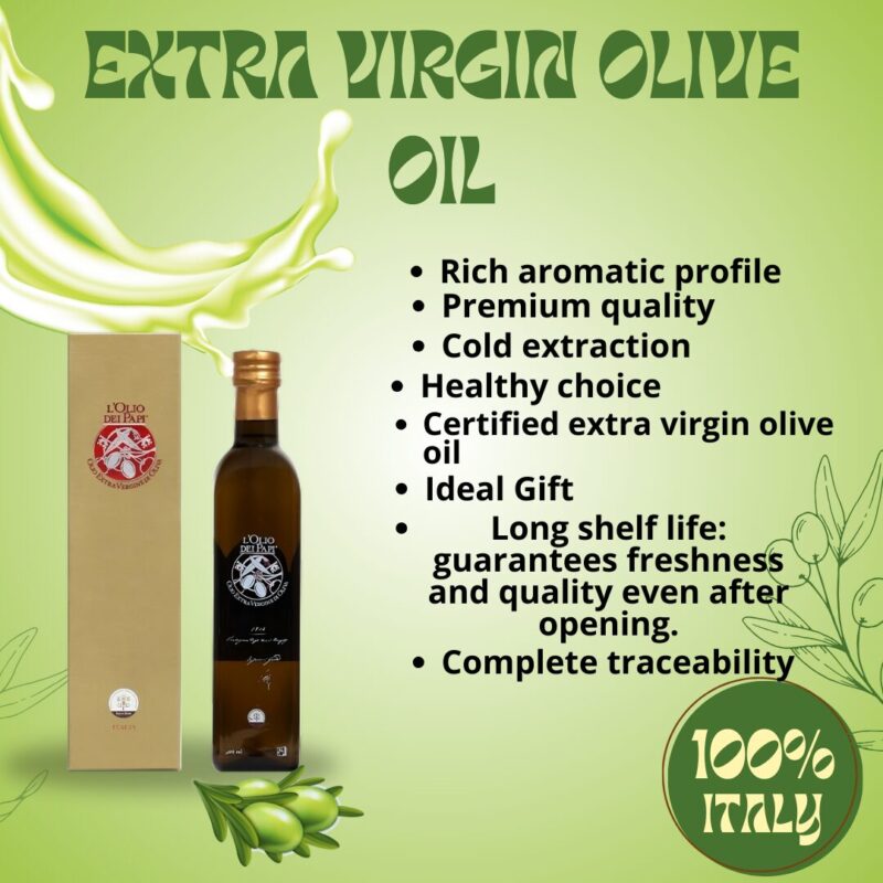 Olio extra vergine di oliva italiano