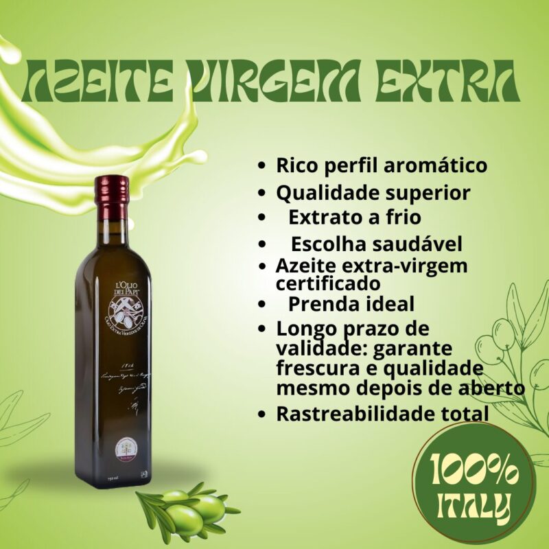 Olio extra vergine di oliva italiano