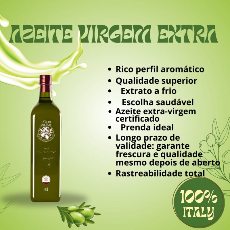 Olio extra vergine di oliva italiano