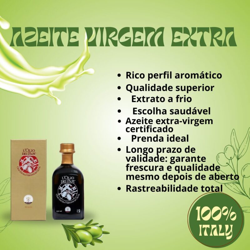 Olio extra vergine di oliva italiano