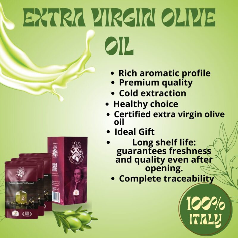 Olio extra vergine di oliva italiano