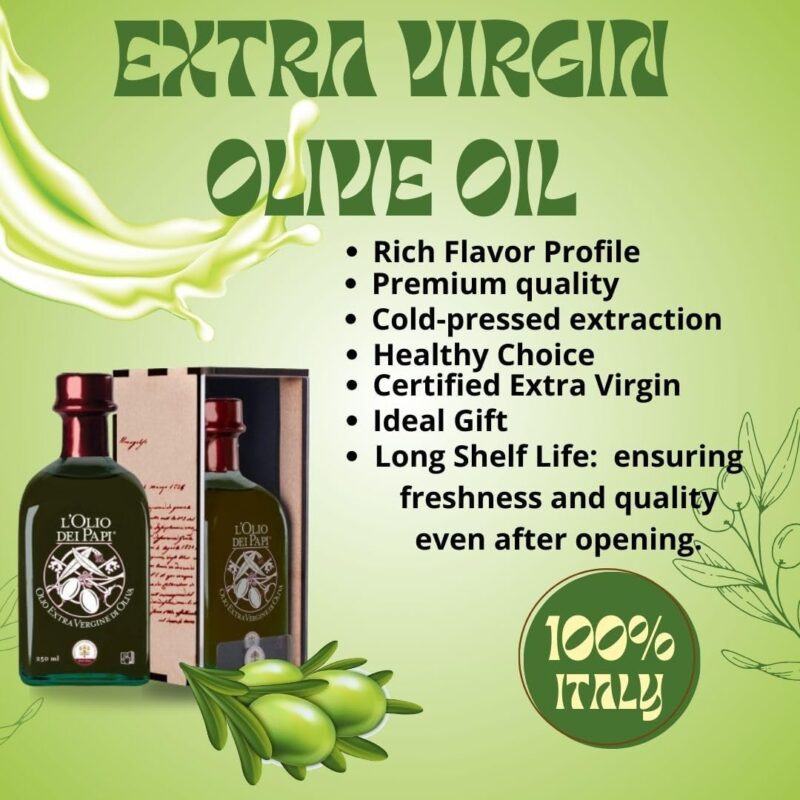 Olio extra vergine di oliva italiano