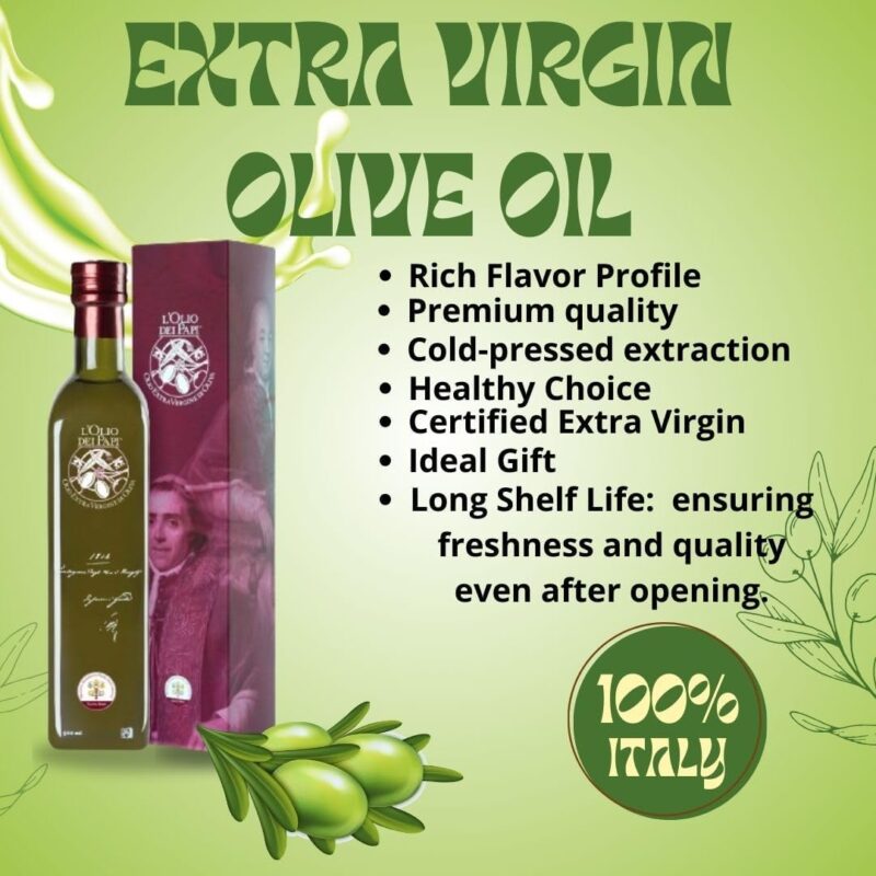 Olio extra vergine di oliva italiano