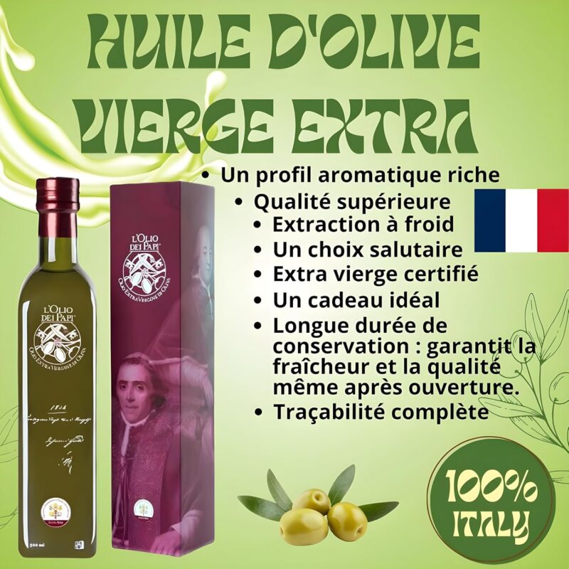 Olio extra vergine di oliva italiano