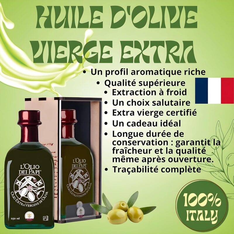 Olio extra vergine di oliva italiano