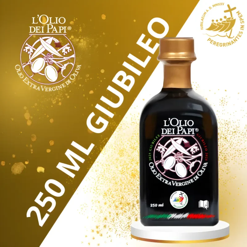 L'Olio dei Papi - Edizione Giubileo 2025, Bottiglia da 250 ml