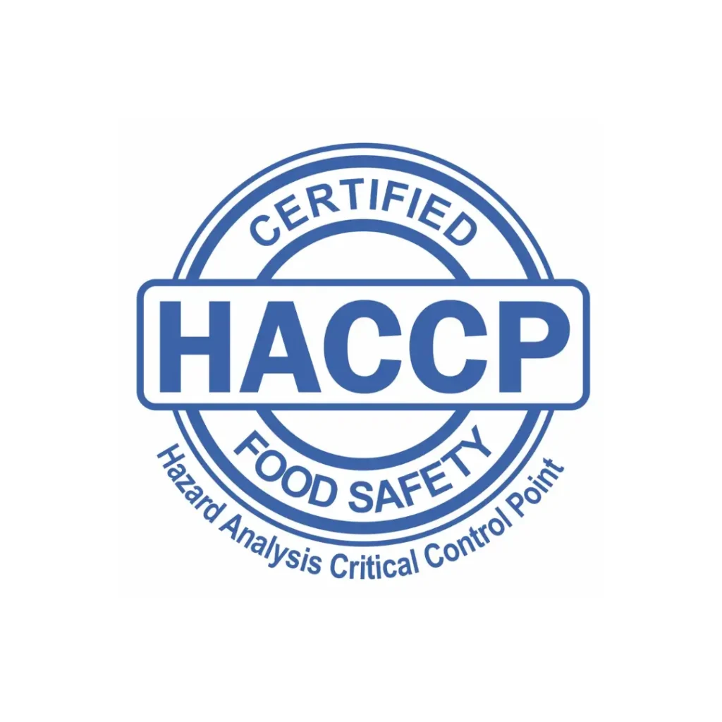 Certificazione HACCP per il controllo e la sicurezza alimentare