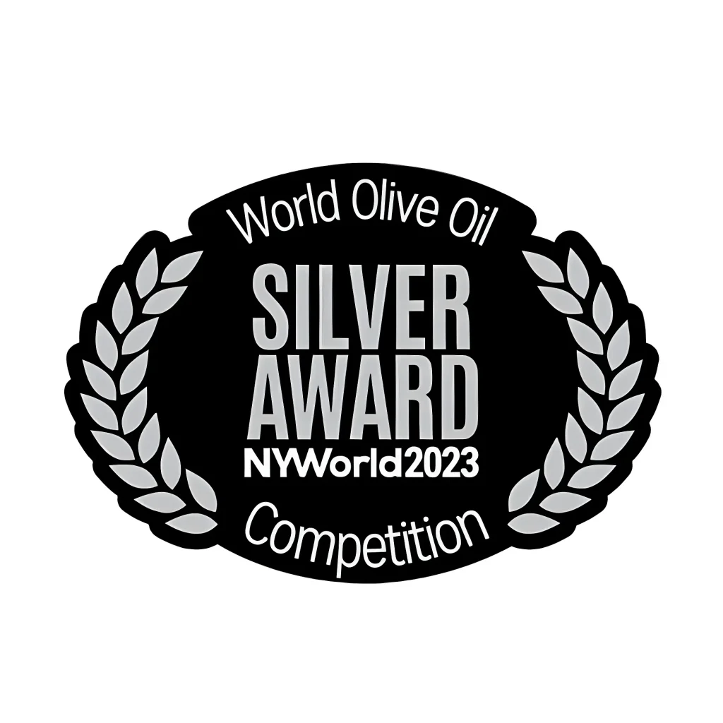 Logo Silver Award 2023 New York International Olive Oil Competition