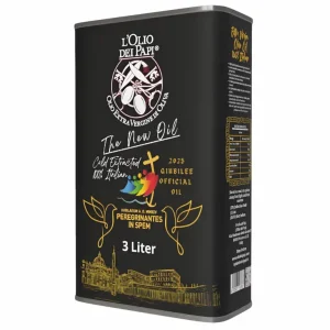 Latta da 3 litri di L’Olio dei Papi – Olio Extra Vergine di Oliva Premium Giubileo
