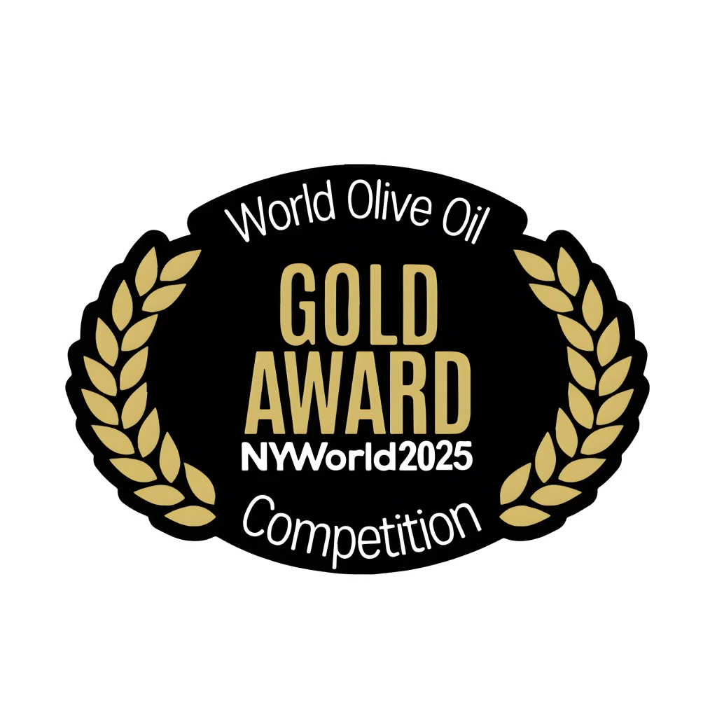 Logo Gold Award 2025 New York International Olive Oil Competition