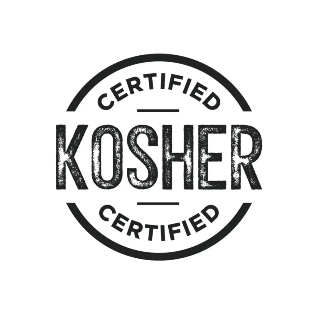 Certificazione Kosher per prodotti conformi alle leggi alimentari ebraiche
