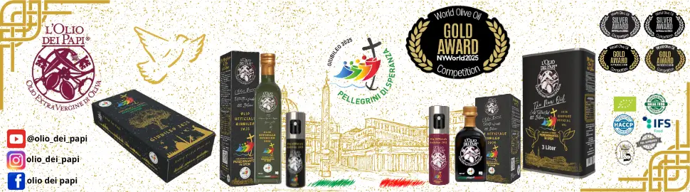 olio extra vergine ufficiale giubileo 2025