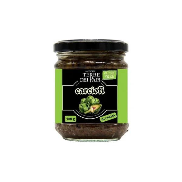 Patè di Carciofi Antiche Terre dei Papi in vasetto da 180 grammi