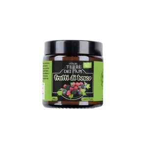 Vasetto di confettura extra ai frutti di bosco 250g con fragole, mirtilli e ribes