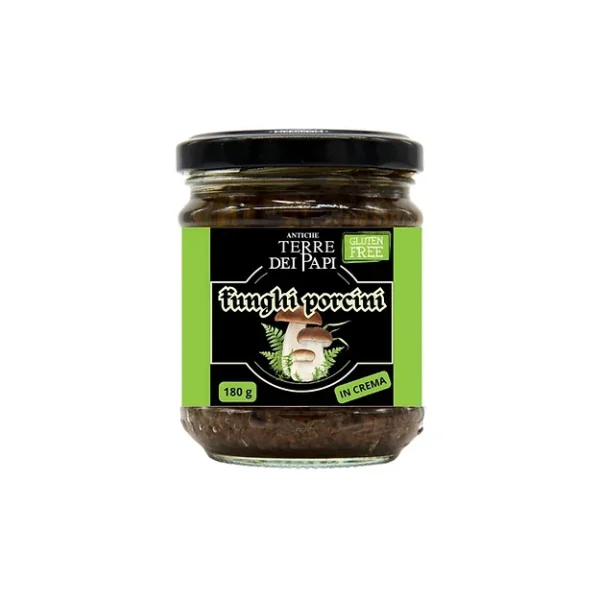Crema ai Funghi Porcini 180g Antiche Terre dei Papi – Crema naturale e cremosa