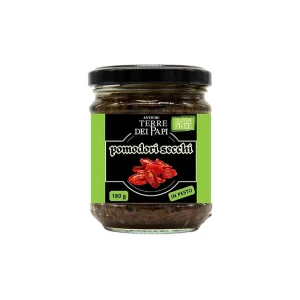 Crema ai Pomodori Secchi e Olive 180g Antiche Terre dei Papi – Crema mediterranea intensa
